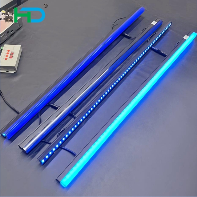 24V 5050 RGB/RGBW IP65 Rated LED Pixel Stick for Stage/Event Lighting Disco DJ Night Club Decoration 50000 Hours Lifespan