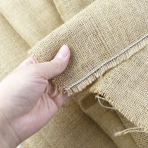 Meetee FA015 DIY fait à la main accessoires de couture épaissi Vintage décoratif lin tissu sac pour nappe de fond - Product Image 6