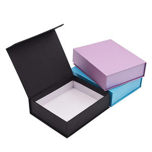 Cajas de Regalo de Cartón Negro Personalizadas, Precio al por Mayor, Caja de Regalo Magnética Plegable para Empaque de Zapatos - Product Image 3