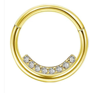 Style B doré (8 diamants)