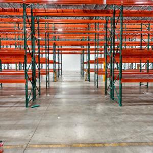 מדפי מחסן תעשייתיים בעלי תו תקן CE של Jracking, מערכת מדפי משטחים כבדים בצורת דמעה, מלאי בארה\\\"ב - Product Image 3