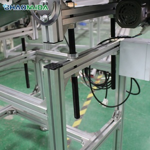 लहर मिलाप पीसीबी पीवीसी ग्रीन बेल्ट विधानसभा छोटे कन्वेयर तालिका मशीन औद्योगिक प्रशंसकों के साथ झुकाना कन्वेयर बेल्ट - Product Image 4