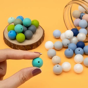 In Silicone hạt BPA-free mềm Chew Đồ chơi Hot Bán lỏng động vật tiêu cự hạt cho Bút Làm - Product Image 3