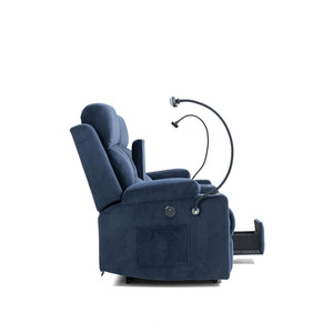 Điện hiện đại vải hai chỗ ngồi massage ngồi có thể ngả ghế nâng với điều khiển từ xa cho rạp chiếu phim rạp chiếu phim sử dụng nhà - Product Image 2