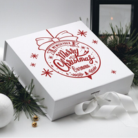 Boîte cadeau de Noël personnalisée, écologique, recyclable, à montage automatique, design luxueux, pliable, pour appareils électroniques grand public, appareil photo