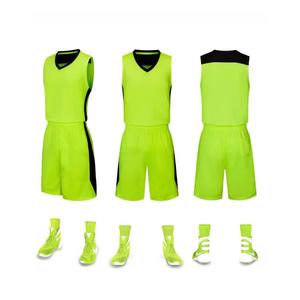 Setelan pakaian olahraga basket Retro, setelan Jersey ukuran Plus cepat kering Anti bakteri dapat bernafas, pakaian olahraga basket Retro jahitan kustom untuk klub tim - Product Image 3