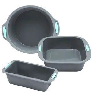 Stampo in Silicone Bicolore Resistente alle Alte Temperature, Antiaderente per Chiffon, Toast, Muffin, <span class=keywords><strong>Ciambelle</strong></span> e Torte, Grado Alimentare, Senza BPA, Inodore - Product Image 2