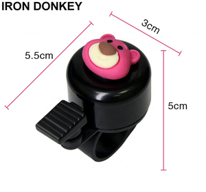 IRONDONKEY universale clacson da bicicletta grazioso corno elettrico in lega per bambini accessori per Mountain Bike campanello auto incluso - Product Image 3