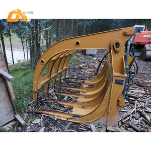 Cargador de ruedas Cargador de extremo frontal Rastrillo de raíz <span class=keywords><strong>Grapple</strong></span> Pinza de madera Adecuado para - Product Image 5