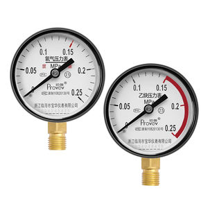 Calibração do seletor do diâmetro 60mm Nitrogênio gás Hélio Argônio Oxigênio Dióxido de carbono Hidrogênio Metano Medidor de pressão acetileno - Product Image 1