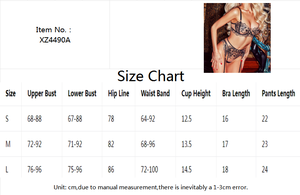 Lingerie Femminile Premium Sexy, Set Completo <span class=keywords><strong>Intimo</strong></span> in <span class=keywords><strong>Pizzo</strong></span> Floreale Trasparente, Biancheria Intima Erotica per Adulti, Lingerie Carina - Product Image 6
