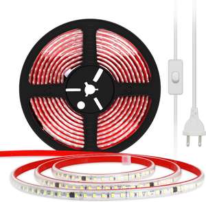 12V/24V IP68 Waterproof 8mm Outdoor LED Strip Lights with CRI95 Dimmable Smart Control Multi-Color Options - Product Image 2