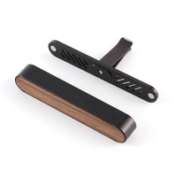 Diffuseur de parfum de luxe personnalisé avec logo, accessoire intérieur de haute qualité en alliage d'aluminium, clip de ventilation, huile parfumée sur mesure