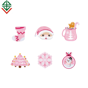 Noël fer sur patchs casse-noisette auto-adhésif père noël coudre sur réparation broderie Patch Logo - Product Image 1