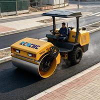 Compacteur vibrant CNCMC TRS03 de 3 tonnes à faible entretien pour les petites entreprises de location de matériel de construction
