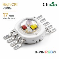 Lámpara LED UV de Alta Potencia de 3W y 395nm con PCB de Aluminio para Sistema de Curado