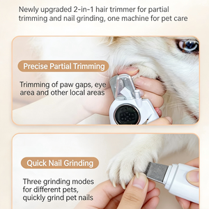 Kangdarpet Coupe-ongles et ponceuse électrique 2-en-1 pour chats et chiens - Product Image 5