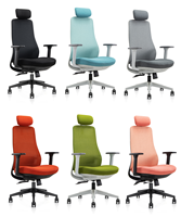Chaise de bureau pivotante avec siège et dossier en maille, chaise de bureau réglable, livraison gratuite, chaise en maille