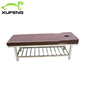 Lit de massage médical Xufeng L1900W600H650mm en acier inoxydable, lit d'examen de physiothérapie pour hôpital - Product Image 2