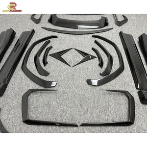 Kits de Carrocería de Fibra de Carbono Estilo Topcar para Lambo URUS 2018-2019, Faldones Laterales, Difusor Delantero, Alerón Trasero, Parachoques, Piezas de Automóvil - Product Image 5