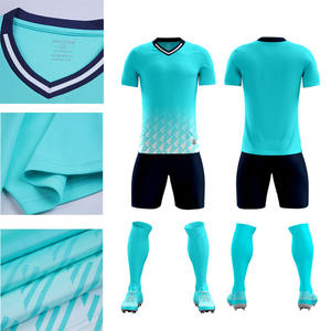 Maßgeschneiderte Hochwertige und Schnell Trocknende Fußballtrikots Fußballverein-Uniformen - Product Image 4