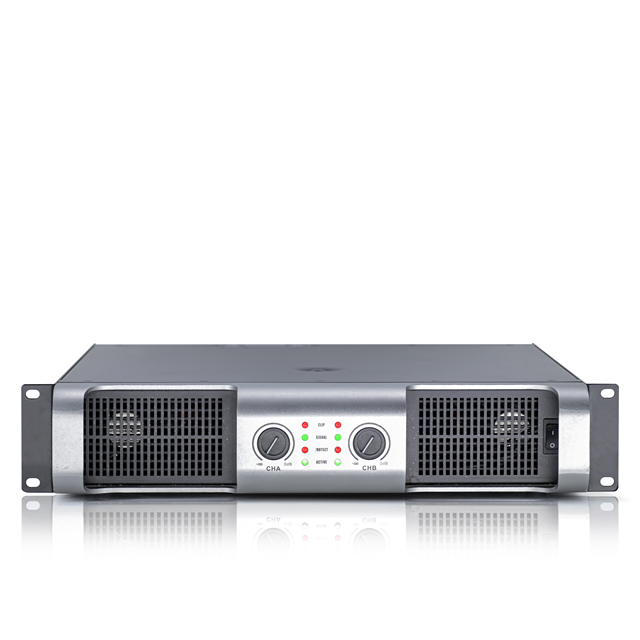OEM EIF PA Series PA-3000/4000/8000/9000 High Performance Class H Dual Channel 4/8 Ohm Metal Power Amplifier for Karaoke Stage