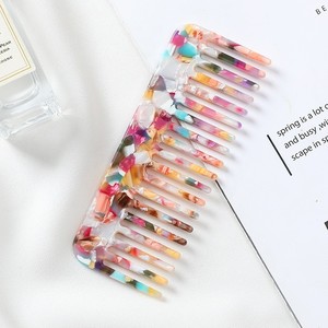 Kinling OEM Thiết kế biểu tượng tùy chỉnh Thời trang Leopard mô hình cellulose acetate tóc combs - Product Image 4