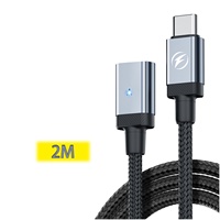 Kabel Data Magnetik Dual Type-C Baru untuk Pengisian Cepat iPhone 18 Ponsel dan Tablet