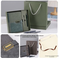 Ensemble cadeau de carnet A5, personnalisable avec logo d'entreprise, ensemble cadeau d'entreprise pour le bureau et les réunions, exquis et pratique