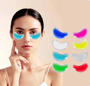 Kunden spezifische Trend wieder verwendbare heiße und kalte Augen pads PVC-<span class=keywords><strong>Gel</strong></span>-Eis pflaster für heiße und kalte Packungen zur Augen entlastung - Product Image 6