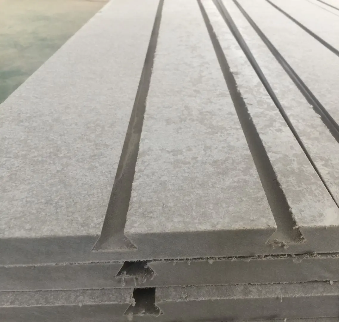Panneau de ciment renforcé de fibres mur extérieur plat cloison panneau de ciment panneau de ciment de fibres