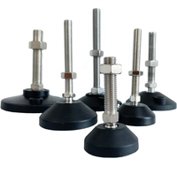 Pieds de nivellement industriels réglables en acier inoxydable M6 M8 M10 M14 M20, haute capacité, pour chambre, salle à manger et autres applications
