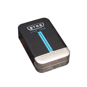 Emballage de parfum personnalisé boîte en fer blanc ensembles cadeaux de parfum en métal boîte en métal - Product Image 3