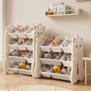 Camera da letto in plastica per bambini multistrato per bambini bambini bambini scaffali di stoccaggio per scaffali per librerie <span class=keywords><strong>angolo</strong></span> scaffale Organizer alpaca mensola - Product Image 1