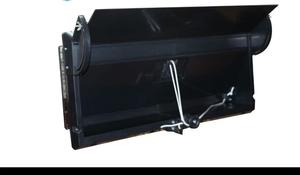 ช่องระบายอากาศติดผนังสีดำแบบใหม่ ขายดี สำหรับฟาร์มสัตว์ปีก ผลิตจากพลาสติกวิศวกรรม PVC รับประกัน 1 ปี - Product Image 5