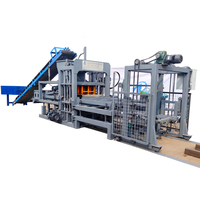 Machine automatique de fabrication de blocs de ciment et de briques QT4-15C à prix d'usine avec pompe, boîte de vitesses et PLC Siemens 220/380V
