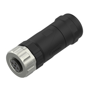 Conector de Campo Marvtech M12 de 4/5/8 Pines Hembra, Código A, para Automatización Industrial, Cajas de Sensores/Actuadores - Product Image 1