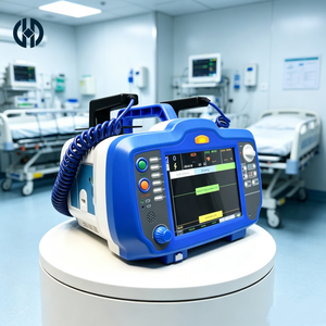 Defibrillatore Medico d'Emergenza 3 in 1 con Monitor, Defibrillazione Bifasica e Funzione di Monitoraggio Multiparametrico del Paziente per Primo Soccorso - Product Image 3
