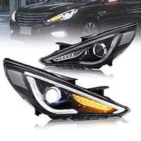 Projecteurs LED compatibles avec Hyundai Sonata 2011-2014 (ne convient pas aux modèles hybrides et sans nivellement automatique)