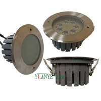 Plafonnier LED réglable 30W 50W 60W 72W RGB RGBW RGBWAU avec contrôle DMX IP67 éclairage de façade Downlight YY-DMR020