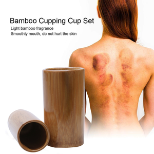 Aihao Brand 2024 Hot Product DropShipping 6cm Size 5PCS Hijama Cups Wholesale Bamboo Jar Cupping - Product Image 5
