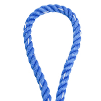 Corde de pêche en PP haute résistance aux UV, taille 16 mm, longueur 660 m par rouleau, pour la pêche en haute mer, provenant d'un fabricant professionnel