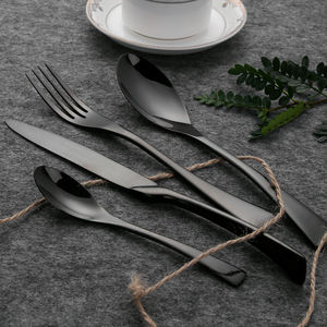 Juego <span class=keywords><strong>de</strong></span> cubiertos <span class=keywords><strong>de</strong></span> lujo <span class=keywords><strong>de</strong></span> diseño nórdico, cucharas y tenedores <span class=keywords><strong>de</strong></span> pulido <span class=keywords><strong>de</strong></span> espejo para bodas, fiestas y restaurantes, juego <span class=keywords><strong>de</strong></span> vajilla - Product Image 4