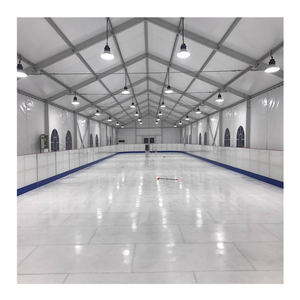 Weather-resistant High-density Polyethylene Artificial Synthetic Ice <strong>Panels</strong> for Quick Installation - Product Image 6