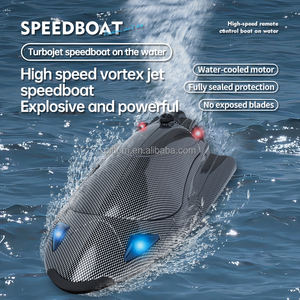FY011 Bateau de course Rc à injection de <span class=keywords><strong>vortex</strong></span> à grande vitesse 2.4GHz Bateau de course étanche à grande vitesse avec lumières - Product Image 2