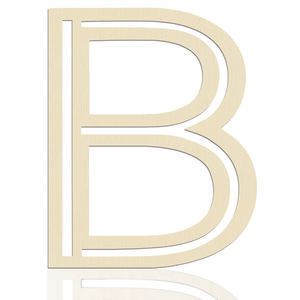 Factory Customizable Hollow Wooden Letters for DIY Crafts Eco-Friendly Wall Hanging Decorations - Product Image 2