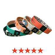 ออกแบบสายรัดข้อมือยางซิลิโคน OEM สายรัดข้อมือซิลิโคนแบบกำหนดเอง กำไลข้อมือยางซิลิโคนเรืองแสง - Product Image 3