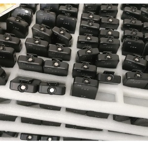 2mic 3 in1 không dây Lavalier Microphone điện thoại di động vlog <span class=keywords><strong>video</strong></span> ghi âm phỏng vấn phát thanh truyền hình ve áo Micro không dây Mic - Product Image 5