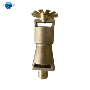 Rough Brass 1/2" NPT Foam Sprinkler Pendent K80 Foam Water Nozzle