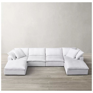 Set <span class=keywords><strong>Sofa</strong></span> Rumah Dalam Ruangan, Furnitur <span class=keywords><strong>Sofa</strong></span> Modular Modern, <span class=keywords><strong>Sofa</strong></span> Ruang Tamu Kelas Atas - Product Image 6